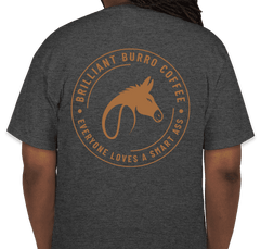 LOGO FRONT/BACK – DARK HEATHER