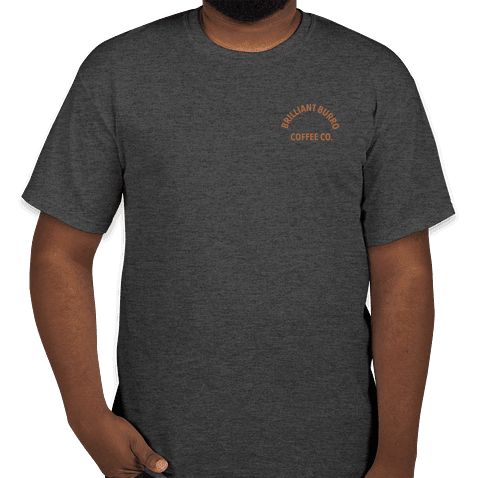 LOGO FRONT/BACK – DARK HEATHER