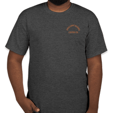 LOGO FRONT/BACK – DARK HEATHER
