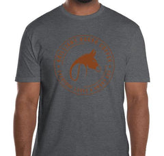 LOGO FRONT – DARK HEATHER
